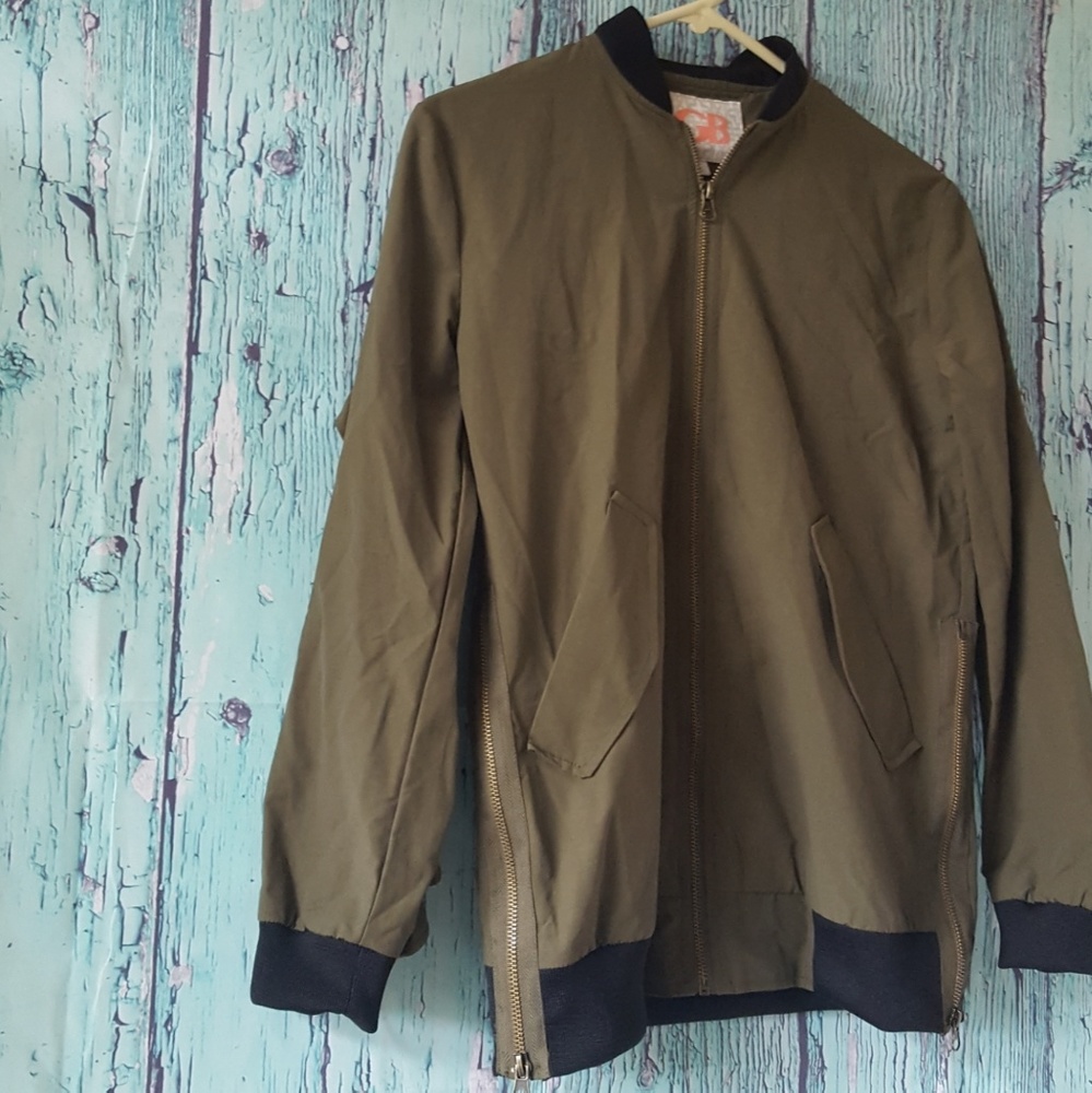 GB Gianni Bini Ruffled Bomber Jacket - Picture 6 of 7